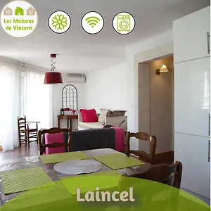 Laincel - Lumineux Le Long Du Rhône Appartement